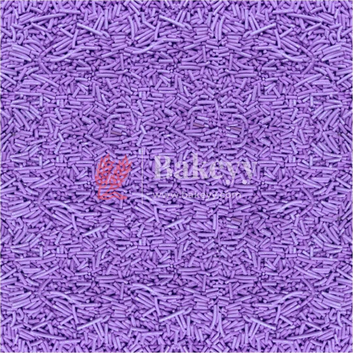 Purple Color Vermicelli Sprinklers - Bakeyy.com