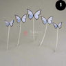 10 pcs butterfly Birthday Cake Topper| decoration Toppers| Bday Decorations Items | - Bakeyy.com - India - 10 pcs butterfly Birthday Cake Topper| decoration Toppers| Bday Decorations Items | - Color 1