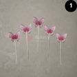 10 pcs shiny butterfly Birthday Cake Topper| decoration Toppers| Bday Decorations Items | - Bakeyy.com - India - 10 pcs shiny butterfly Birthday Cake Topper| decoration Toppers| Bday Decorations Items | - Color 1