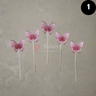 10 pcs shiny butterfly Birthday Cake Topper| decoration Toppers| Bday Decorations Items | - Bakeyy.com - India - 10 pcs shiny butterfly Birthday Cake Topper| decoration Toppers| Bday Decorations Items | - Color 1