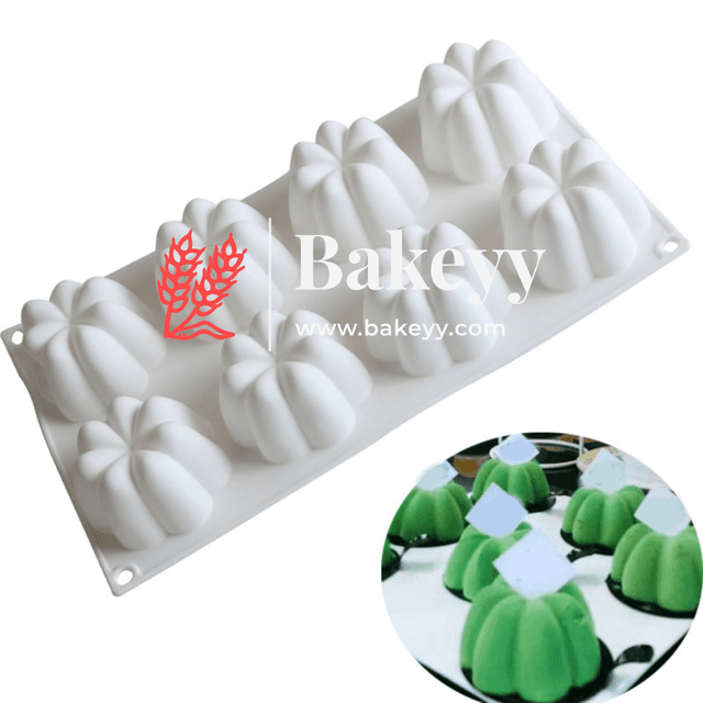 Pupmkin Shape Silicone Entrement Mould | Jelly Mould | Chocolate Mould - Bakeyy.com - India - Pupmkin Shape Silicone Entrement Mould | Jelly Mould | Chocolate Mould - Default Title