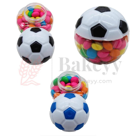 Football Bottle Candy Box | Small Chocolate Jars| Mixed Colours| Pack of 10 - Bakeyy.com - India - Football Bottle Candy Box | Small Chocolate Jars| Mixed Colours| Pack of 10 - Default Title
