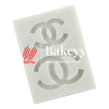 Channel Designer Fondant and gum paste Mould | Brand Mould - Bakeyy.com - India - Channel Designer Fondant and gum paste Mould | Brand Mould - Default Title