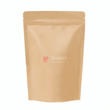 100g | Kraft Zip Lock Pouch | Brown | Kraft Zip lock | 11x18.5x4 CM | Standing Pouch - Bakeyy.com - India - 100g | Kraft Zip Lock Pouch | Brown | Kraft Zip lock | 11x18.5x4 CM | Standing Pouch - Pack Of 50 / 10x15x3 cm / 100g