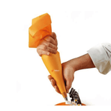 34cm Cake Decoration Orange Silicone Icing Piping Bag | Cake decorating tools | Decorating Tool | Icing Bag | Reusable - Bakeyy.com - India - 34cm Cake Decoration Orange Silicone Icing Piping Bag | Cake decorating tools | Decorating Tool | Icing Bag | Reusable - Default Title
