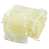 10x15cm | Organza Potli Bags | Light Yellow Colour | Candy Bag | Pack of 99 - Bakeyy.com - India - 10x15cm | Organza Potli Bags | Light Yellow Colour | Candy Bag | Pack of 99 - Default Title