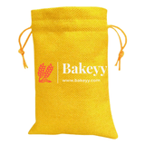 Yellow Jute Potli Bag | Gift Return Gifts Bags | Drawstring Bags | (Pack of 10) - Bakeyy.com - India - Yellow Jute Potli Bag | Gift Return Gifts Bags | Drawstring Bags | (Pack of 10) - 13 X 18 CM