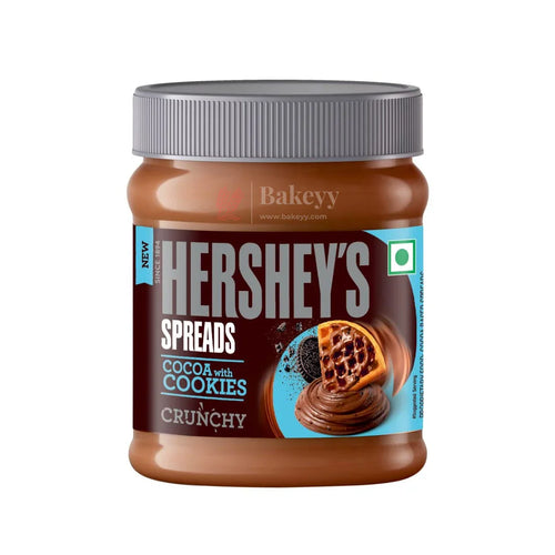 Hershey's Spreads Cocoa With Cookies Crunchy | 350G - Bakeyy.com - India - Hershey's Spreads Cocoa With Cookies Crunchy | 350G - Default Title