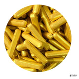 Gold Edible Rod Sprinkles