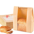 Kraft Bread Pouch with Tin Closure Sample Pieces ( 3 Sizes) Sample Pieces - Bakeyy.com - India - Kraft Bread Pouch with Tin Closure Sample Pieces ( 3 Sizes) Sample Pieces - Default Title