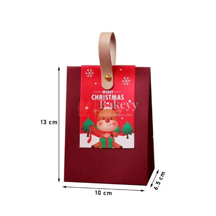 Christmas Gift Boxes Santa Claus Candy Dragee Box Merry Christmas Packaging New Year | Pack of 10 - Bakeyy.com - India - Christmas Gift Boxes Santa Claus Candy Dragee Box Merry Christmas Packaging New Year | Pack of 10 - Default Title