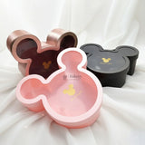 Mickey-Shaped Premium Gift Box with Transparent Lid l Pack of 1 - Bakeyy.com - India - Mickey-Shaped Premium Gift Box with Transparent Lid l Pack of 1 - Pink 599.00