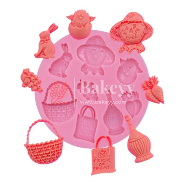 3D Silicone Good Heavest Shaped Baking Mould Fondant Cake Tool Chocolate Candy Cookies Pastry Soap Moulds - Bakeyy.com - India - 3D Silicone Good Heavest Shaped Baking Mould Fondant Cake Tool Chocolate Candy Cookies Pastry Soap Moulds - Default Title