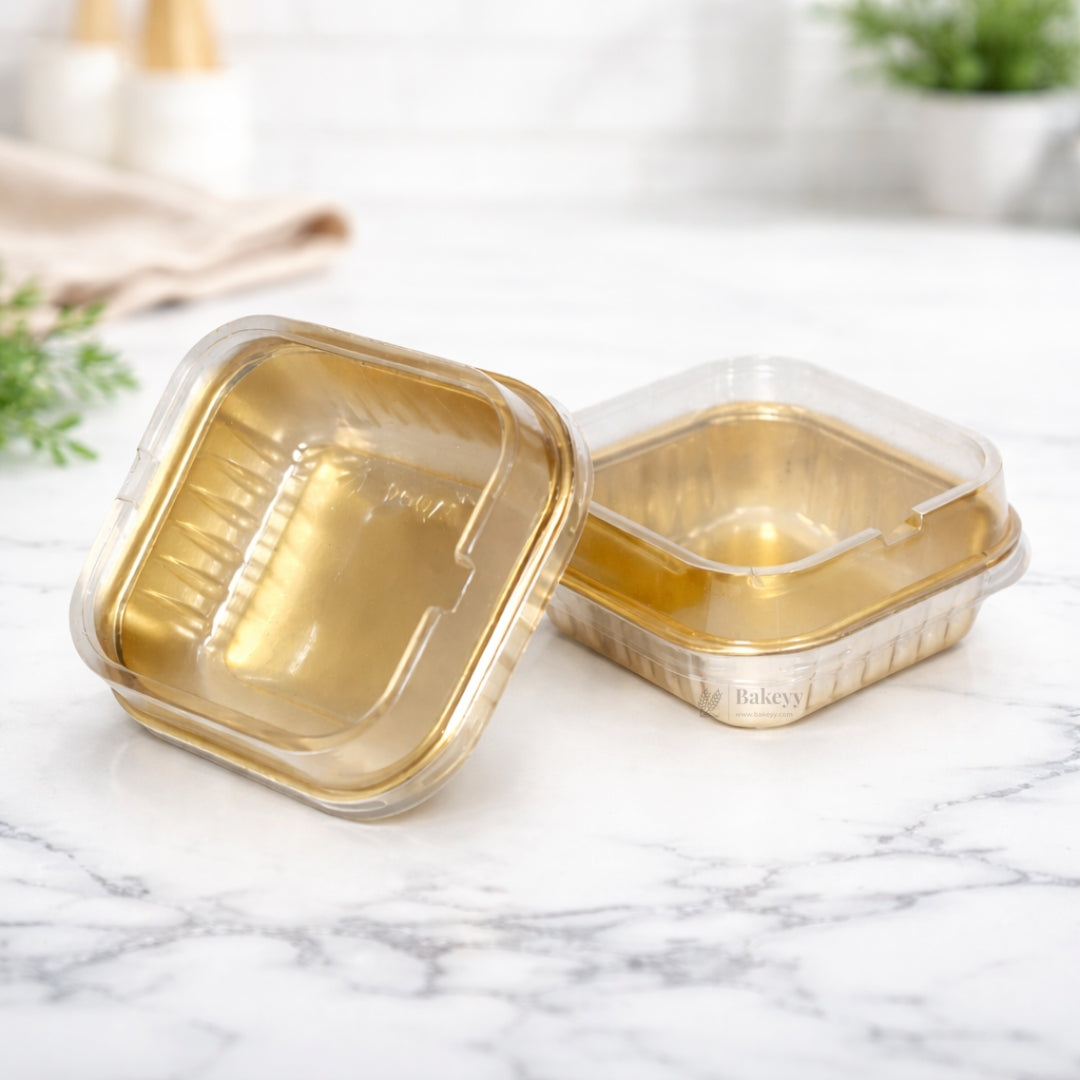 1 Brownie Box | Mini Muffins Pastry Packaging Box | Individual Pastry Container | Pack Of 50