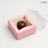 1 Cavity Chocolate Box | Multiple Colors Available | Cavity Box | Pack of 100