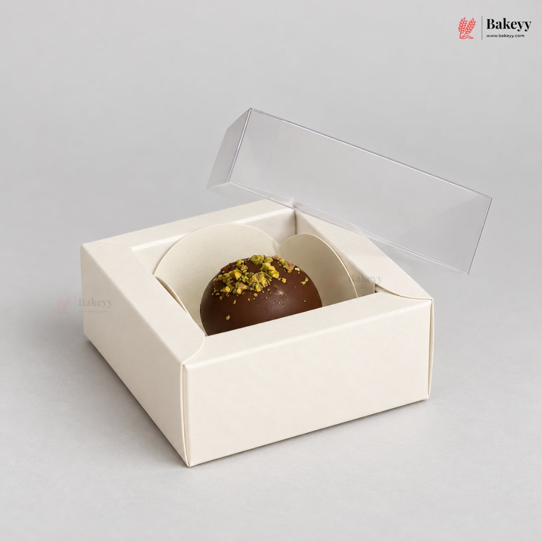 1 Cavity Chocolate Box | Multiple Colors Available | Cavity Box | Pack of 100