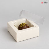 1 Cavity Chocolate Box | Multiple Colors Available | Cavity Box | Pack of 100