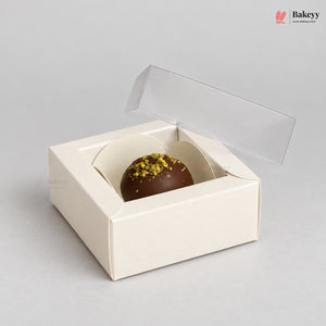 1 Cavity Chocolate Box | Multiple Colors Available | Cavity Box | Pack of 100