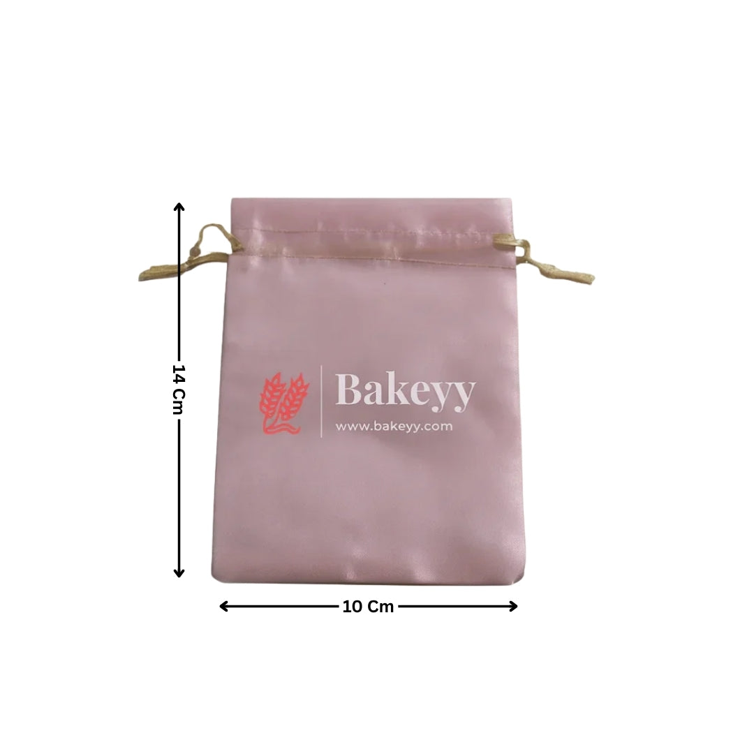 Pink Satin Potli Bags| Pack of 25