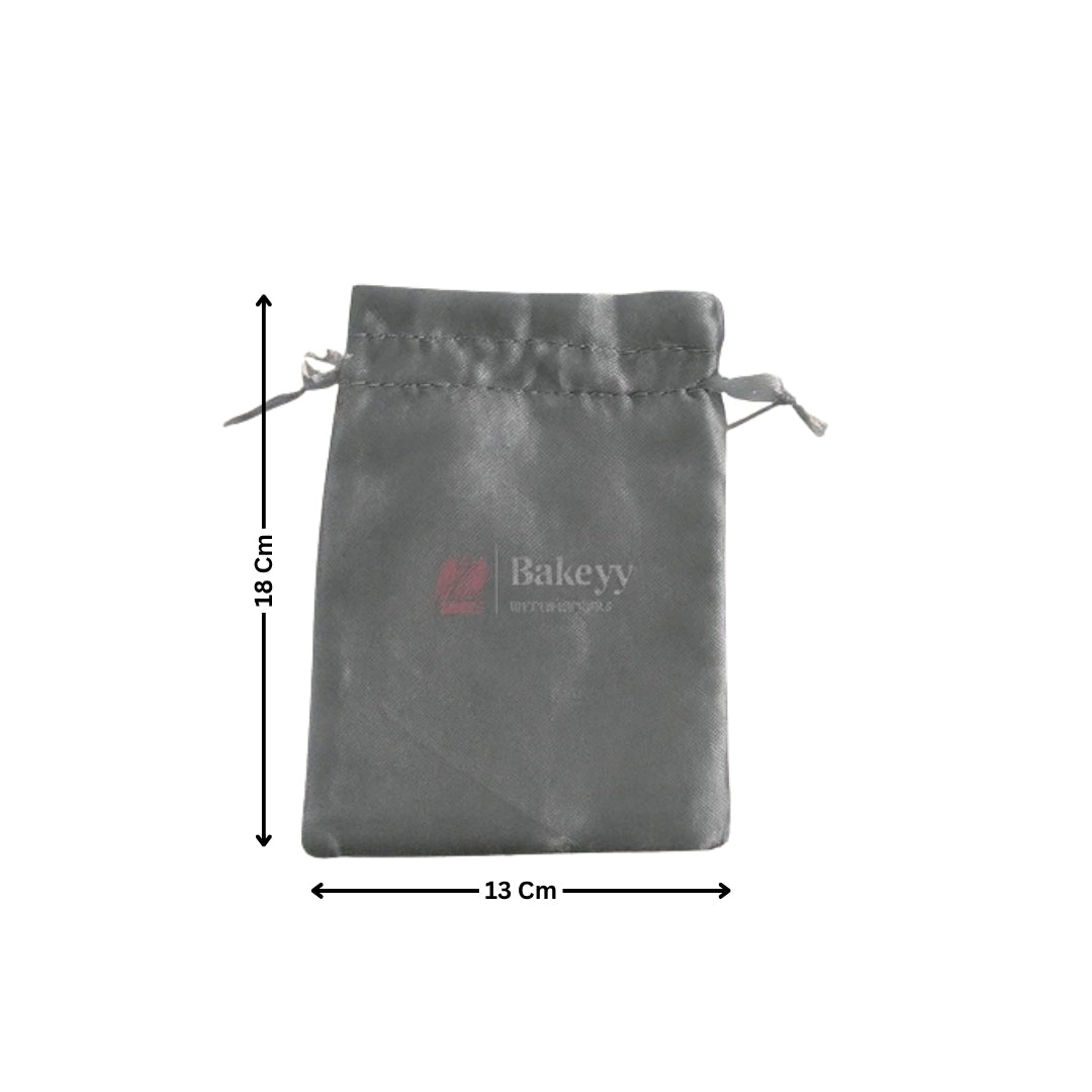 Grey Satin Potli Bags | Pack of 25