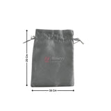 Grey Satin Potli Bags | Pack of 25