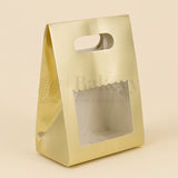 Gold Paper D-Cut Bags| Pack of 10