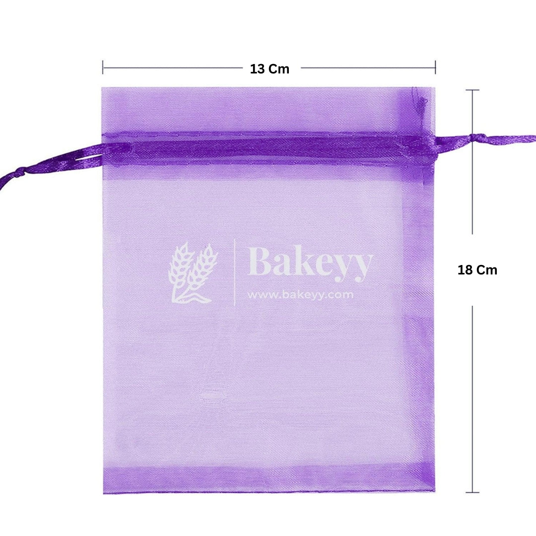 Light Purple Organza Potli Bags