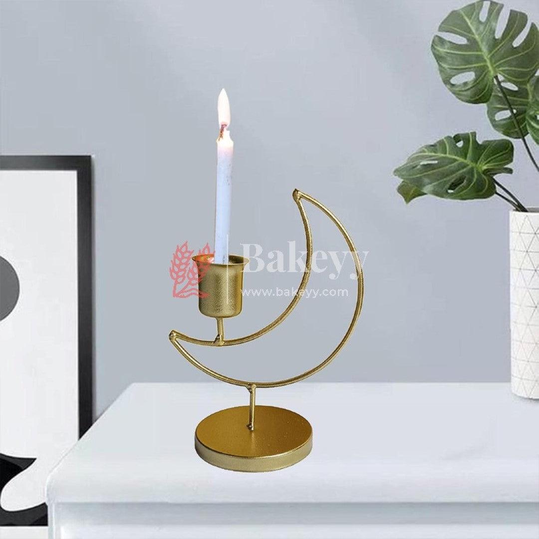 Decorative Candles Stand Perfect for Gifting | V - Day Decor - Bakeyy.com - India - Decorative Candles Stand Perfect for Gifting | V - Day Decor - Gold