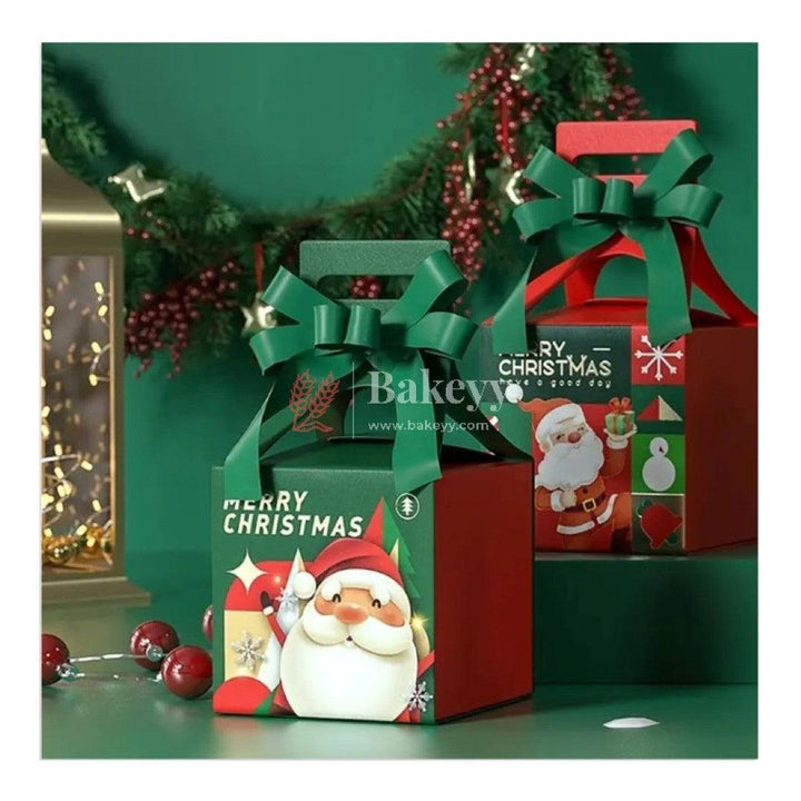 Christmas Gift Boxes Santa Claus Candy Dragee Box Merry Christmas Packaging New Year | Pack of 10 - Bakeyy.com - India - Christmas Gift Boxes Santa Claus Candy Dragee Box Merry Christmas Packaging New Year | Pack of 10 - Default Title