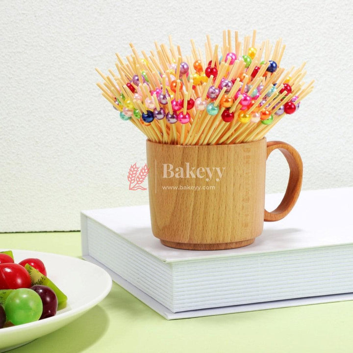 Fancy Toothpicks | Chocolate Toothpicks | Cocktail Toothpick | Pack Of 100 - Bakeyy.com