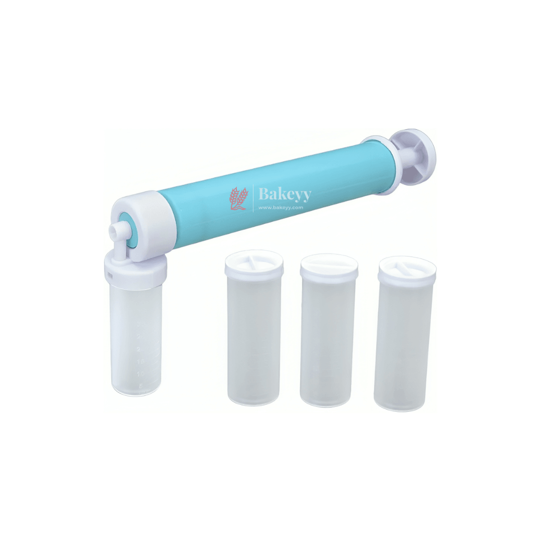 Manual Fondant Extruder Tool | Perfect for Sugarcraft | Cake Decorating | Baking Projects| - Bakeyy.com - India - Manual Fondant Extruder Tool | Perfect for Sugarcraft | Cake Decorating | Baking Projects| - Default Title