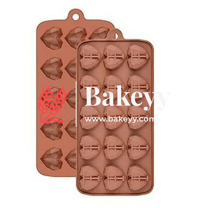 15 Cavity Pinata Heart Silicone Chocolate Mould | Chocolate Making and Shaping Mould - Bakeyy.com - India - 15 Cavity Pinata Heart Silicone Chocolate Mould | Chocolate Making and Shaping Mould - Default Title