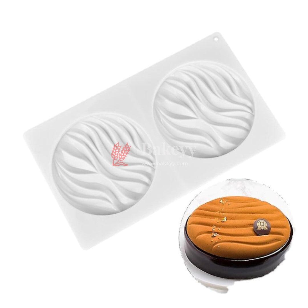 2 Cavity Silicon 3D Round shape Entremet Cake Mould Mousse Mould - Bakeyy.com - India - 2 Cavity Silicon 3D Round shape Entremet Cake Mould Mousse Mould - Default Title