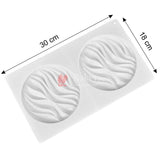 2 Cavity Silicon 3D Round shape Entremet Cake Mould Mousse Mould - Bakeyy.com - India - 2 Cavity Silicon 3D Round shape Entremet Cake Mould Mousse Mould - Default Title