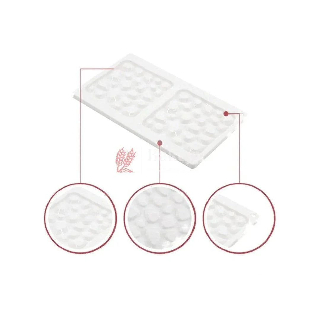 2-cavity-silicon-3d-square-bubble-shape-entremet-cake-mould-mousse-mould-bakeyy-com-3 - Bakeyy.com