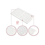 2 Cavity Silicon 3D Square Bubble shape Entremet Cake Mould Mousse Mould - Bakeyy.com - India - 2 Cavity Silicon 3D Square Bubble shape Entremet Cake Mould Mousse Mould - Default Title