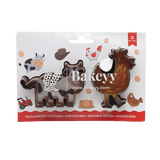 2 Pieces Cow &amp; Hen Cookie Cutter - Bakeyy.com - India - 2 Pieces Cow &amp; Hen Cookie Cutter - Default Title