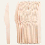 Disposable Wooden | Cake Knife 160mm Bio-Degradable | Pack of 100 - Bakeyy.com - India - Disposable Wooden | Cake Knife 160mm Bio-Degradable | Pack of 100 - Default Title