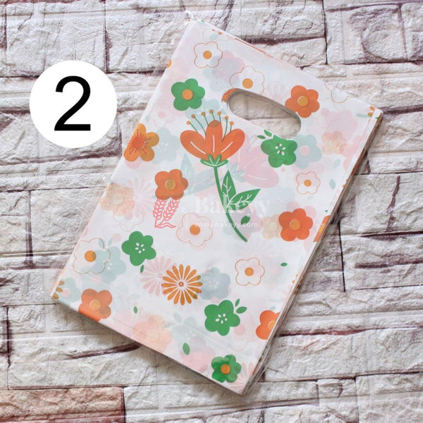 20x25 cm | D Cut Carry Bags | For Marriage, Birthday | Pack of 100 | Return Gift Bag - Bakeyy.com