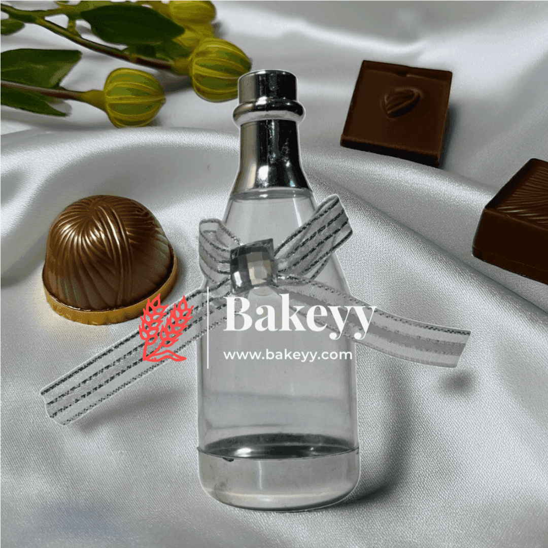 Silver Champagne  Bottle Candy Box | Chocolate Box |Pack Of 12