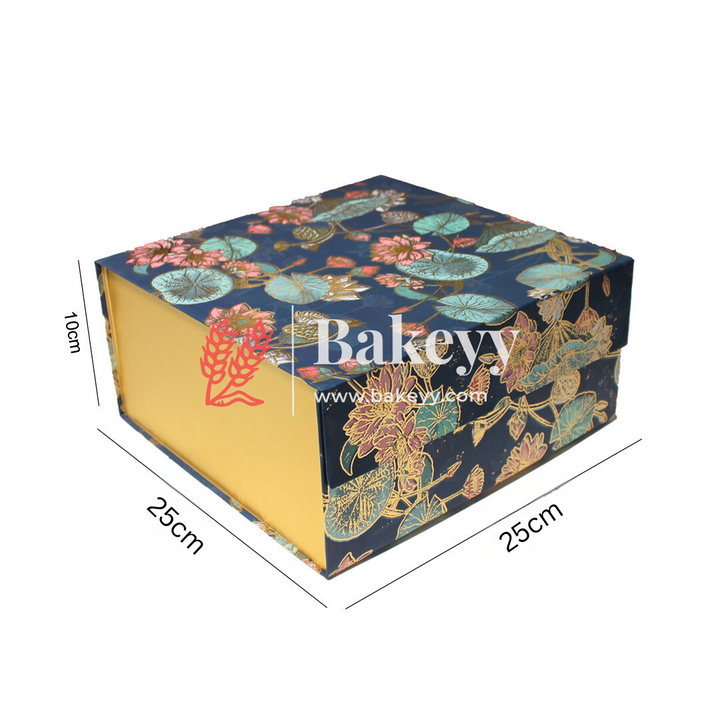 10x10x4 | Collapsible Hamper Boxes | Rigid Box | Cardboard Box | Gift Box | (Copy) - Bakeyy.com - India - {{ variant.name }}