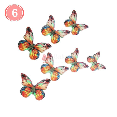 11 pcs butterfly Birthday Cake Topper| decoration Toppers| Bday Decorations Items - Bakeyy.com - India - 11 pcs butterfly Birthday Cake Topper| decoration Toppers| Bday Decorations Items - Design- 6