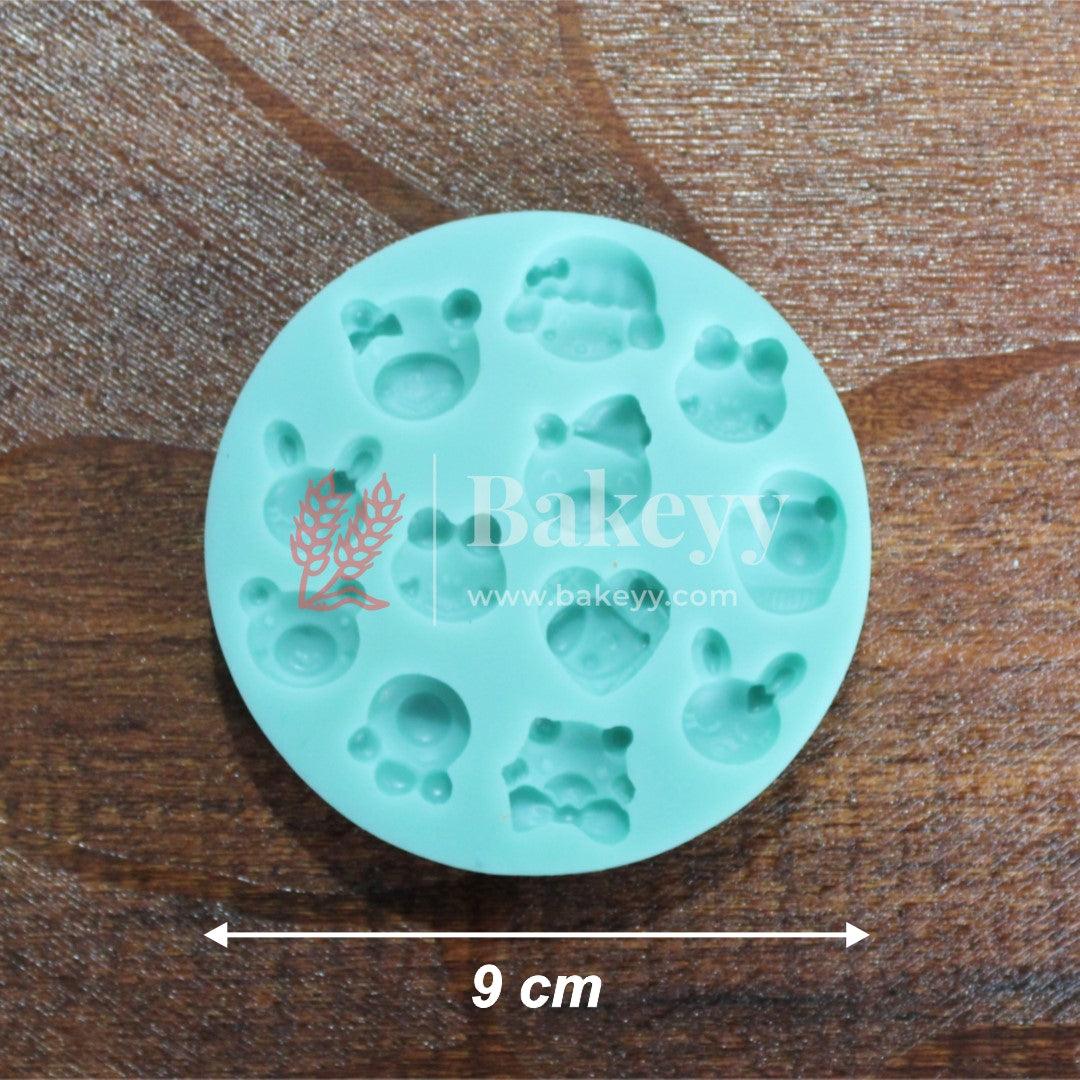 3D Silicone Multi Shaped Kitty Design Baking Mould Fondant Cake Tool Chocolate Candy Cookies Pastry Soap Moulds - Bakeyy.com - India - 3D Silicone Multi Shaped Kitty Design Baking Mould Fondant Cake Tool Chocolate Candy Cookies Pastry Soap Moulds - Default Title