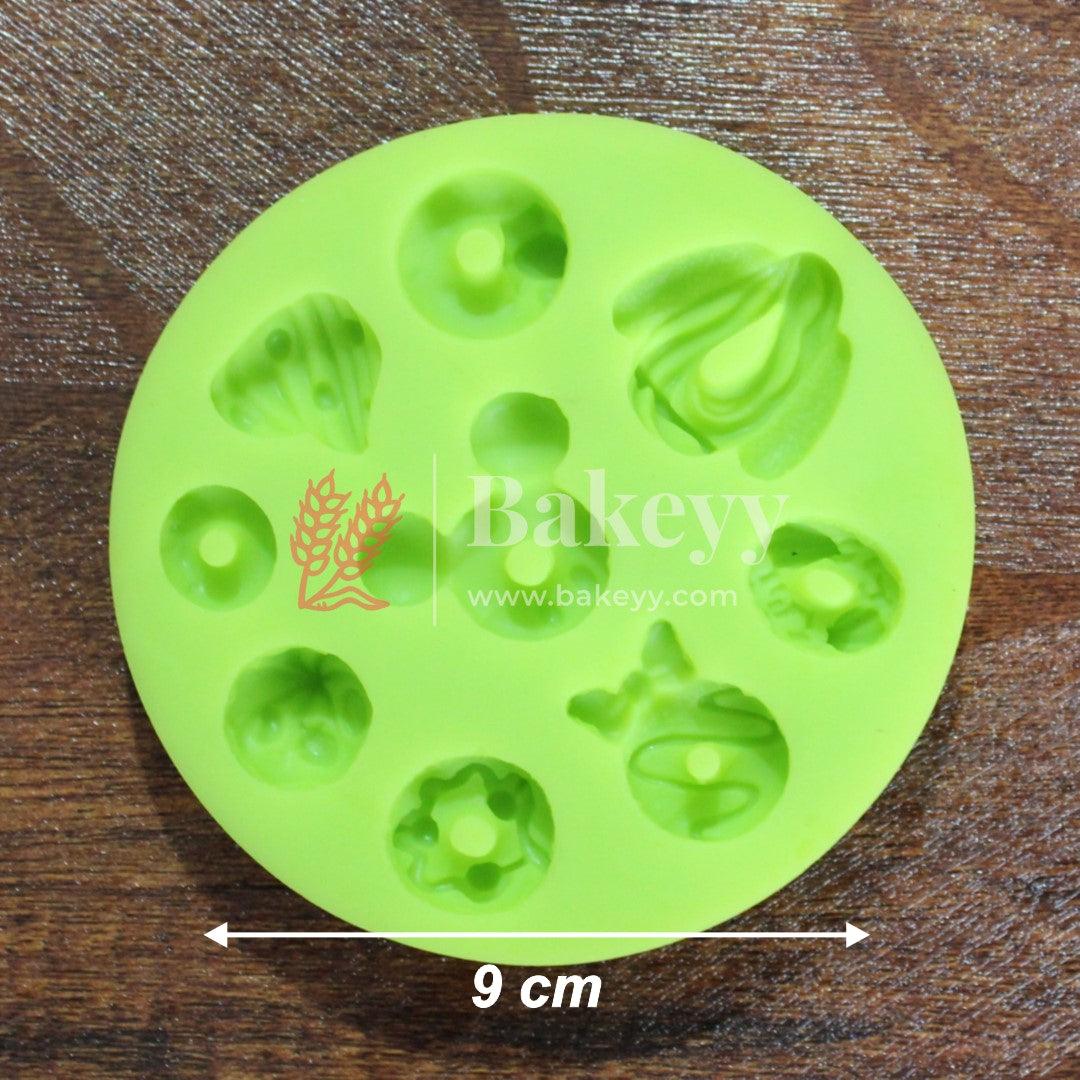 3D Silicone Donte Shaped Multi Design Baking Mould Fondant Cake Tool Chocolate Candy Cookies Pastry Soap Moulds - Bakeyy.com - India - 3D Silicone Donte Shaped Multi Design Baking Mould Fondant Cake Tool Chocolate Candy Cookies Pastry Soap Moulds - Default Title