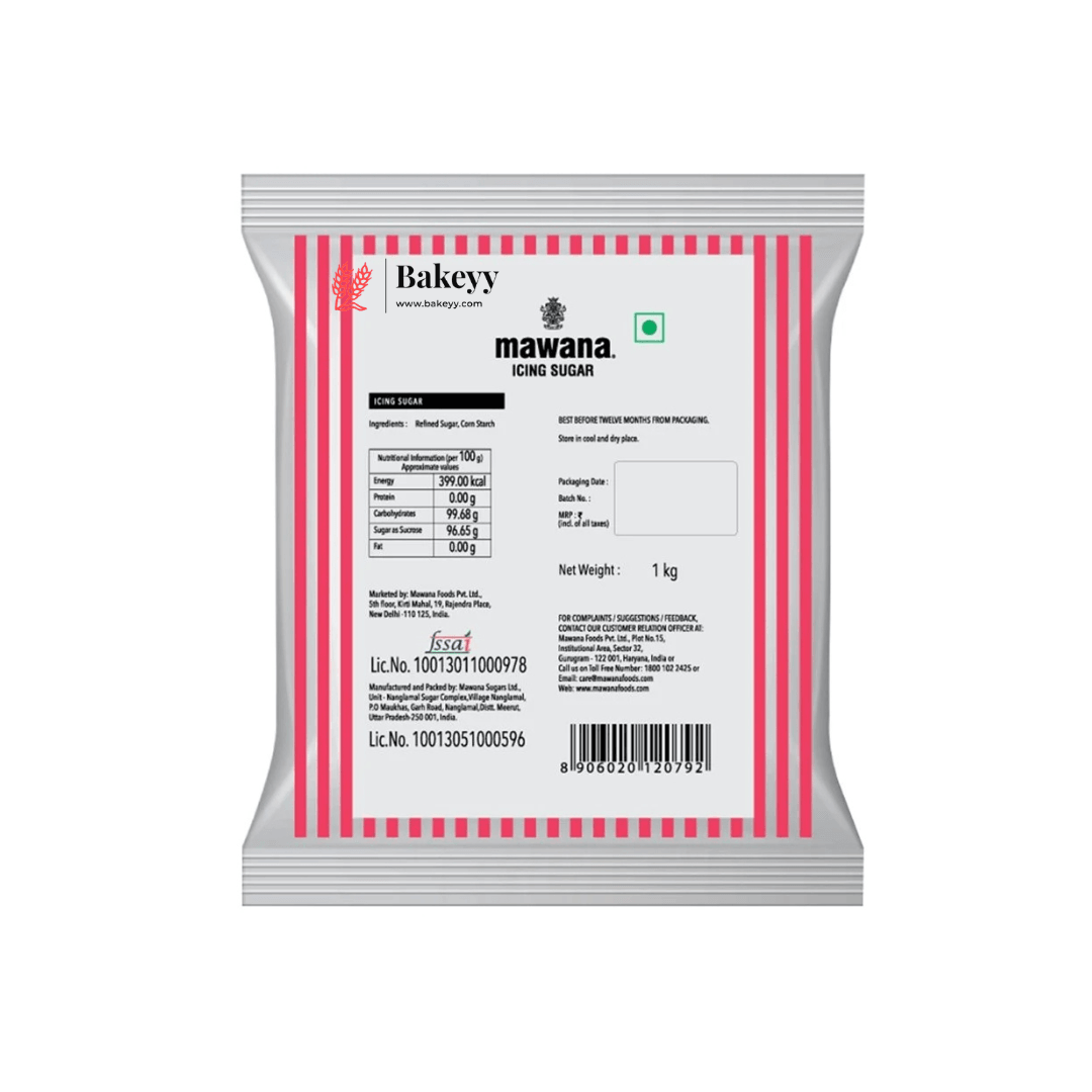 Mawana Icing sugar | 1 kg - Bakeyy.com - India - Mawana Icing sugar | 1 kg - Default Title