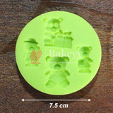 3D Silicone Teddy Bear Shaped Baking Mould Fondant Cake Tool Chocolate Candy Cookies Pastry Soap Moulds - Bakeyy.com - India - 3D Silicone Teddy Bear Shaped Baking Mould Fondant Cake Tool Chocolate Candy Cookies Pastry Soap Moulds - Default Title