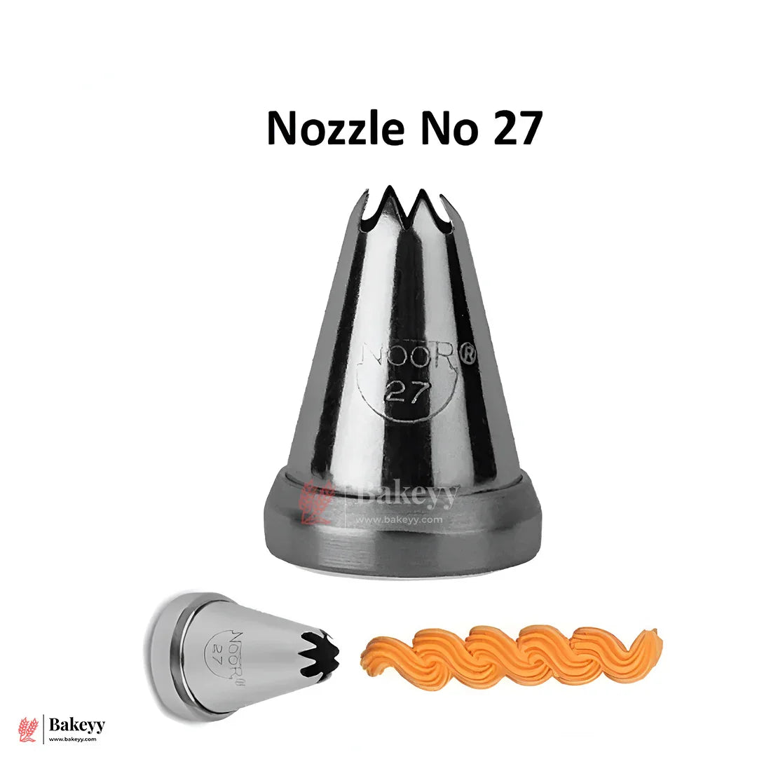 Small Nozzle No.27 – Stainless Steel Piping Tip for Cake Decoration