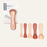 Minimalist Measuring Spoon Set Of 5 - Elegant and Functional Kitchen Tool - Bakeyy.com - India - Minimalist Measuring Spoon Set Of 5 - Elegant and Functional Kitchen Tool - Default Title