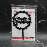 Cake Topper | Happy Anniversary - Bakeyy.com - India - Cake Topper | Happy Anniversary - Default Title