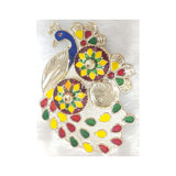 Plastic Kumkum Holder Stone Decorated 2-in-1 Haldi/Kumkum Holder- 2 - Bakeyy.com - India - Plastic Kumkum Holder Stone Decorated 2-in-1 Haldi/Kumkum Holder- 2 - Default Title